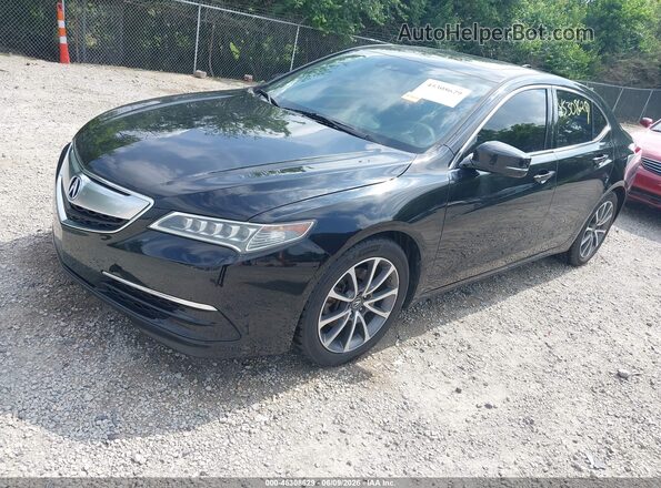 19UUB2F55HA006796 2017 ACURA TLX Black Vista tres cuartos delantera izquierda