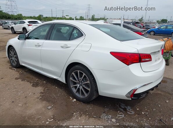 19UUB2F55JA000079 2018 ACURA TLX White Rear left