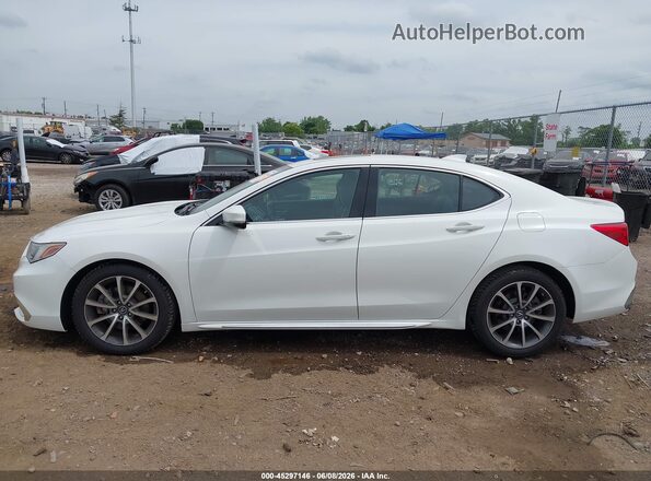 19UUB2F55JA000079 2018 ACURA TLX White 