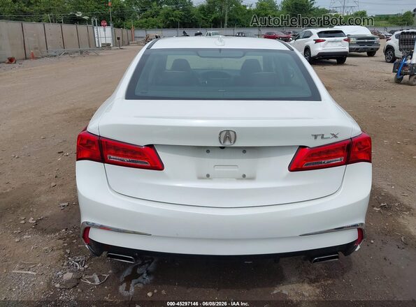 19UUB2F55JA000079 2018 ACURA TLX White 