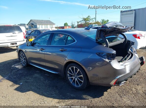19UUB2F55JA003824 2018 ACURA TLX Gray Rear left