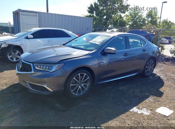 19UUB2F55JA003824 2018 ACURA TLX Gray Front left