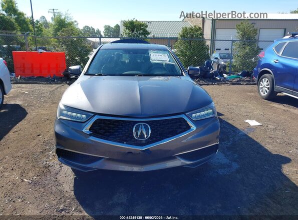 19UUB2F55JA003824 2018 ACURA TLX Gray Instrument cluster view