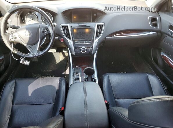 19UUB2F56GA005400 2016 ACURA TLX White წინა პანელის ხედი