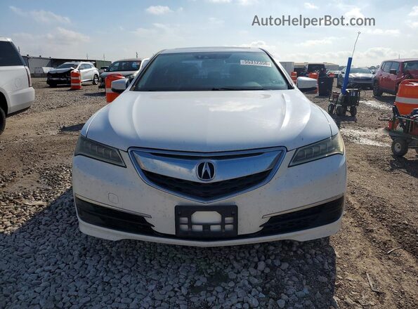 19UUB2F56GA005400 2016 ACURA TLX White წინა ხედი