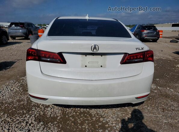 19UUB2F56GA005400 2016 ACURA TLX White უკანა ხედი