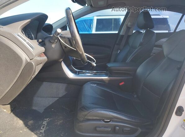 19UUB2F56GA005400 2016 ACURA TLX White წინა სალონის ხედი