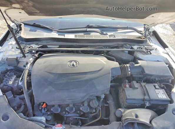19UUB2F56GA005400 2016 ACURA TLX White უკანა სალონის ხედი