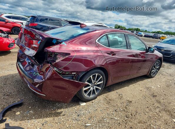 19UUB2F57GA007561 2016 ACURA TLX Бордовый Задняя правая четверть