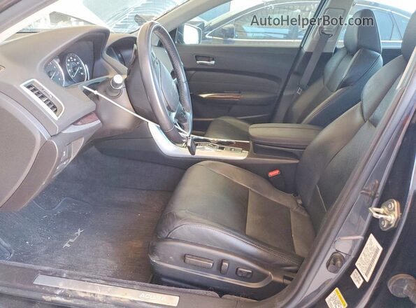 19UUB2F57GA009486 2016 ACURA TLX Blue Widok wnętrza z przodu