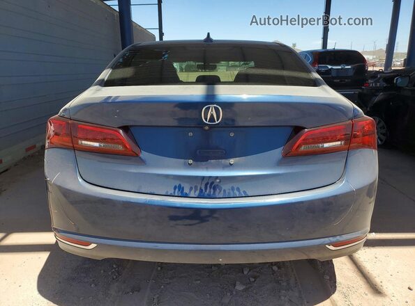 19UUB2F57GA009486 2016 ACURA TLX Blue Widok z tyłu