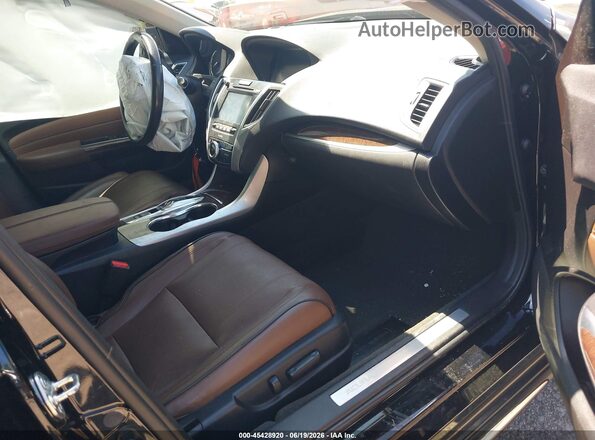 19UUB2F57JA009933 2018 ACURA TLX Black Front interior view