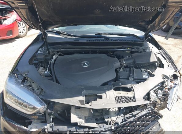 19UUB2F57JA009933 2018 ACURA TLX Black Rear view