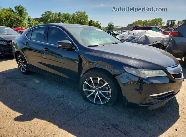 19UUB2F58GA001512 2016 ACURA TLX Black Delantero derecho