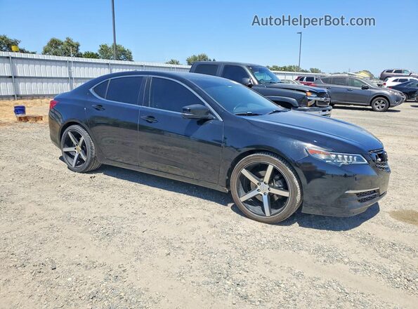 19UUB2F58GA011327 2016 ACURA TLX Black Передня права чверть