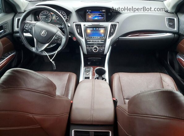 19UUB2F58HA001771 2017 ACURA TLX Black Vista del salpicadero