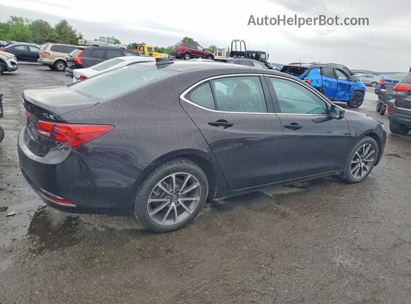 19UUB2F58HA001771 2017 ACURA TLX Black Trasero derecho