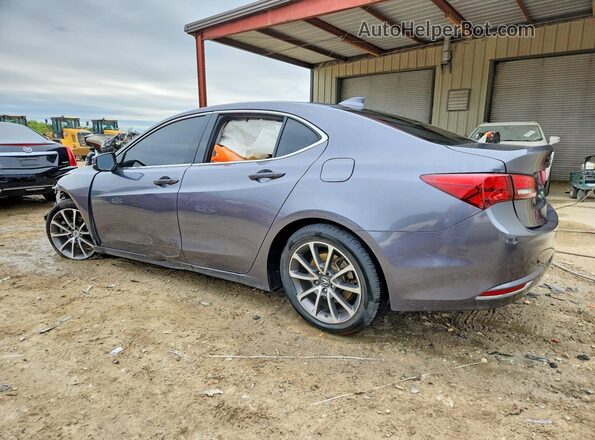 19UUB2F58HA005383 2017 ACURA TLX Серый Задняя левая четверть