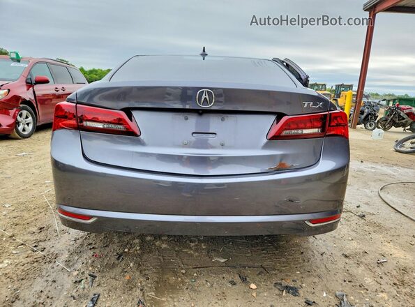 19UUB2F58HA005383 2017 ACURA TLX Серый Вид сзади