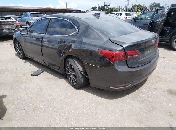 19UUB2F5XGA003097 2016 ACURA TLX Gray Հետևի ձախ