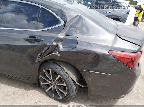 19UUB2F5XGA003097 2016 ACURA TLX Gray Դիմացի տեսք