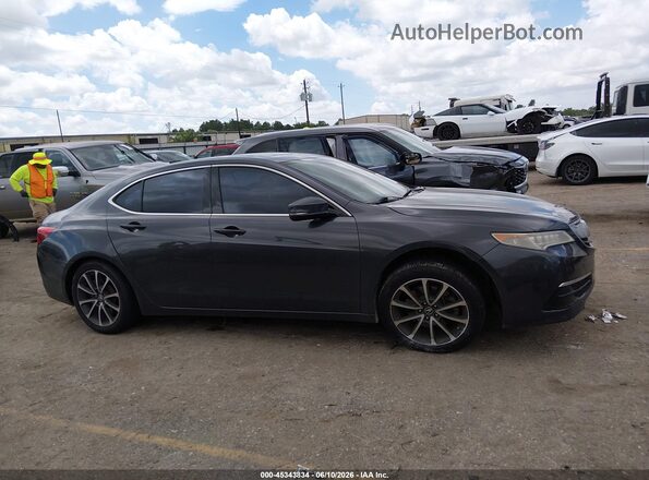 19UUB2F5XGA003097 2016 ACURA TLX Gray Սալոնի հետևի տեսք