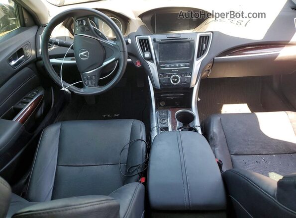 19UUB2F5XGA006243 2016 ACURA TLX Black Вид панелі приладів