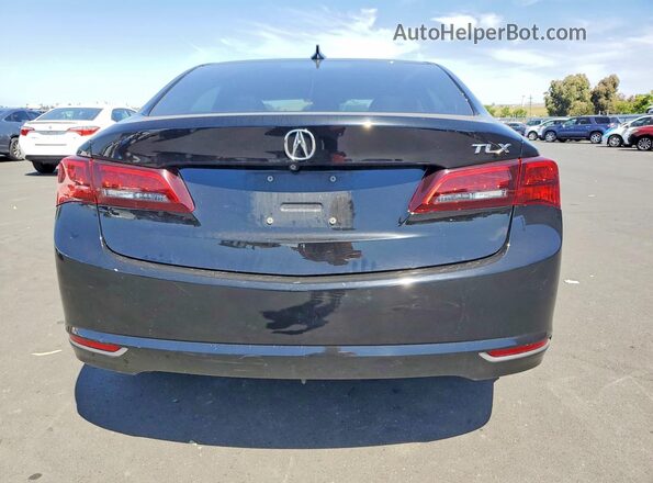 19UUB2F5XGA006243 2016 ACURA TLX Black Вид ззаду