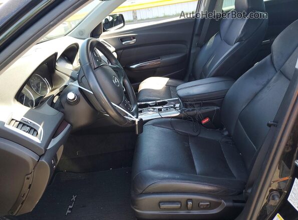 19UUB2F5XGA006243 2016 ACURA TLX Black Вид салону спереду