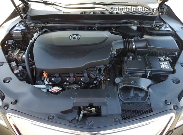 19UUB2F5XGA006243 2016 ACURA TLX Black Вид задньої частини салону