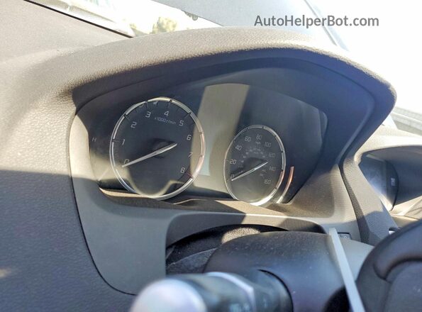 19UUB2F5XGA006243 2016 ACURA TLX Black Вид щитка приладів