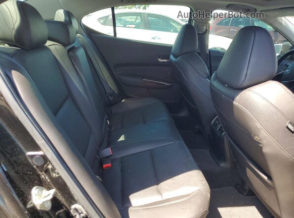 19UUB2F5XGA006243 2016 ACURA TLX Black Вид задніх сидінь