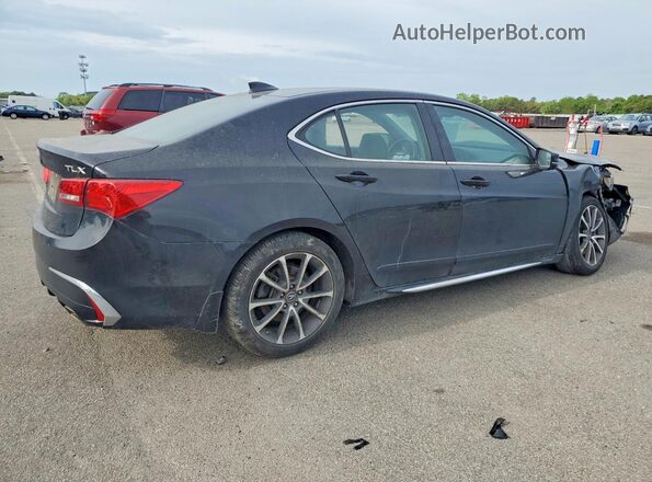 19UUB2F5XJA007500 2018 ACURA TLX Black Задня права чверть