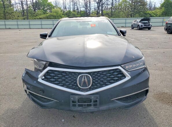 19UUB2F5XJA007500 2018 ACURA TLX Black Вид спереду