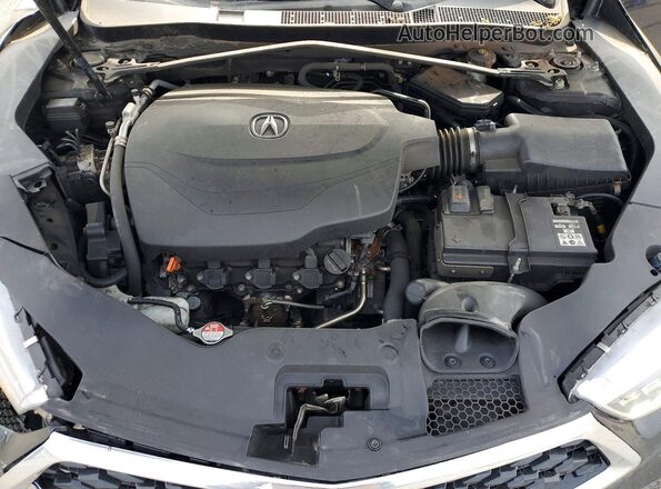 19UUB2F5XJA007500 2018 ACURA TLX Black Вид задньої частини салону
