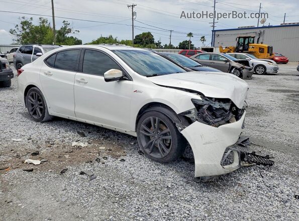 19UUB2F61JA008110 2018 ACURA TLX White 