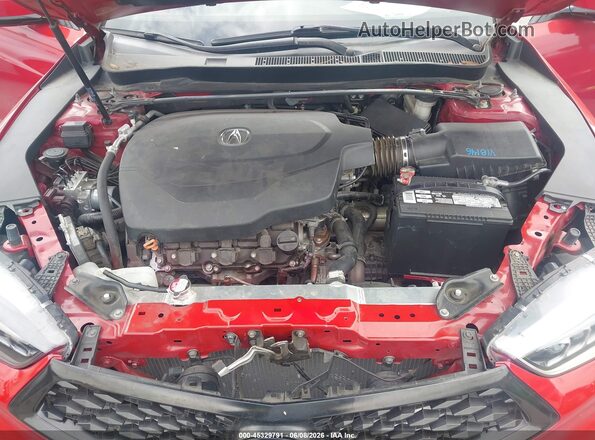 19UUB2F61JA008253 2018 ACURA TLX Red Rear view