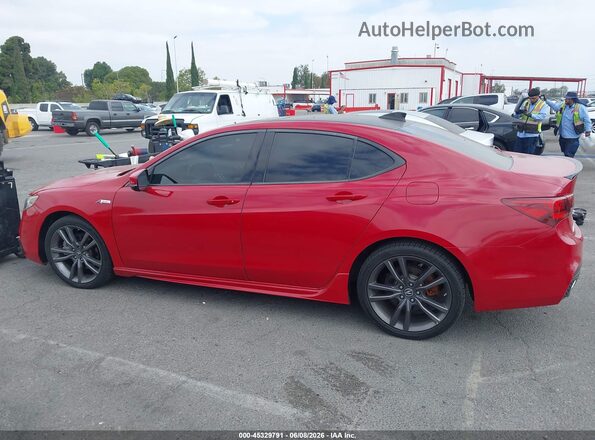 19UUB2F61JA008253 2018 ACURA TLX Red 360 interior view