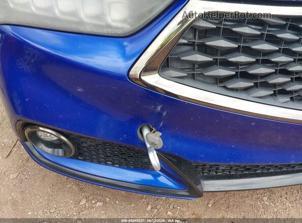 19UUB2F62JA010495 2018 ACURA TLX Blue Вид спереду