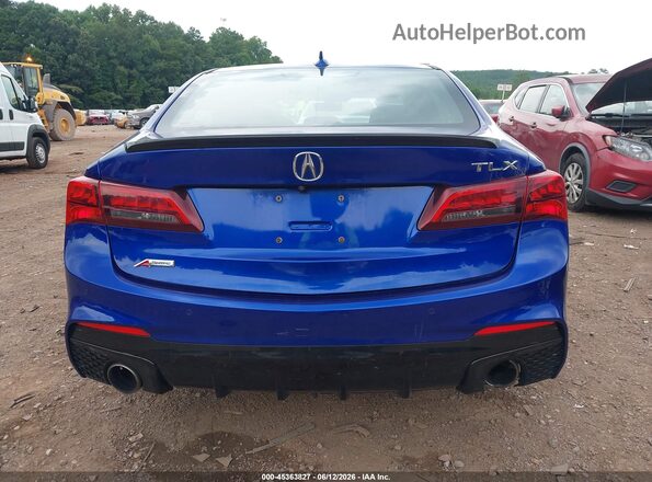 19UUB2F62JA010495 2018 ACURA TLX Blue 