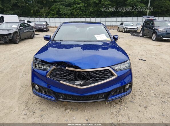 19UUB2F62JA012571 2018 ACURA TLX Blue Front view