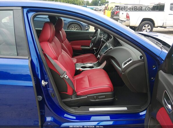 19UUB2F62JA012571 2018 ACURA TLX Blue Front interior view