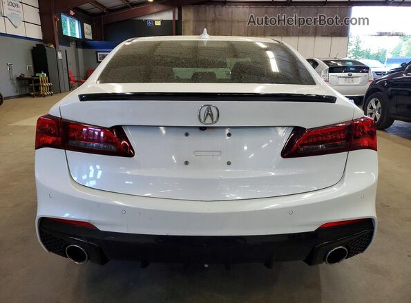 19UUB2F62KA005427 2019 ACURA TLX White Rear view