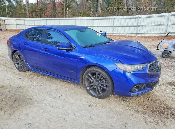 19UUB2F63JA002115 2018 ACURA TLX Blue Przód prawy