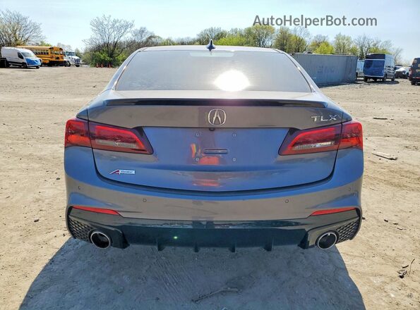 19UUB2F63JA003491 2018 ACURA TLX Серый Вид сзади