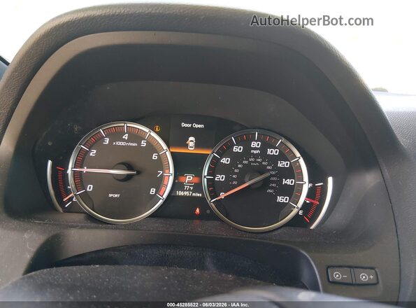 19UUB2F63JA003541 2018 ACURA TLX Черный Вид задних сидений