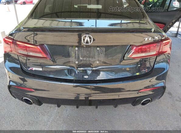 19UUB2F63JA003541 2018 ACURA TLX Черный Вид спереди