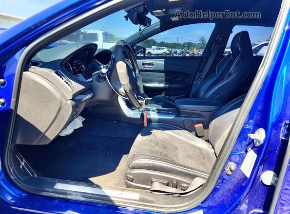 19UUB2F63JA012949 2018 ACURA TLX Blue Vista interior delantera