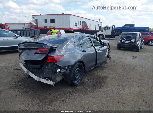 19UUB2F63KA000866 2019 ACURA TLX Gray უკანა მარჯვენა