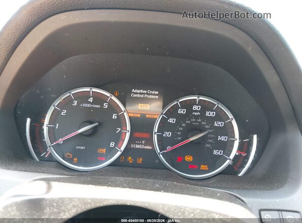 19UUB2F63KA000866 2019 ACURA TLX Gray უკანა სავარძლების ხედი